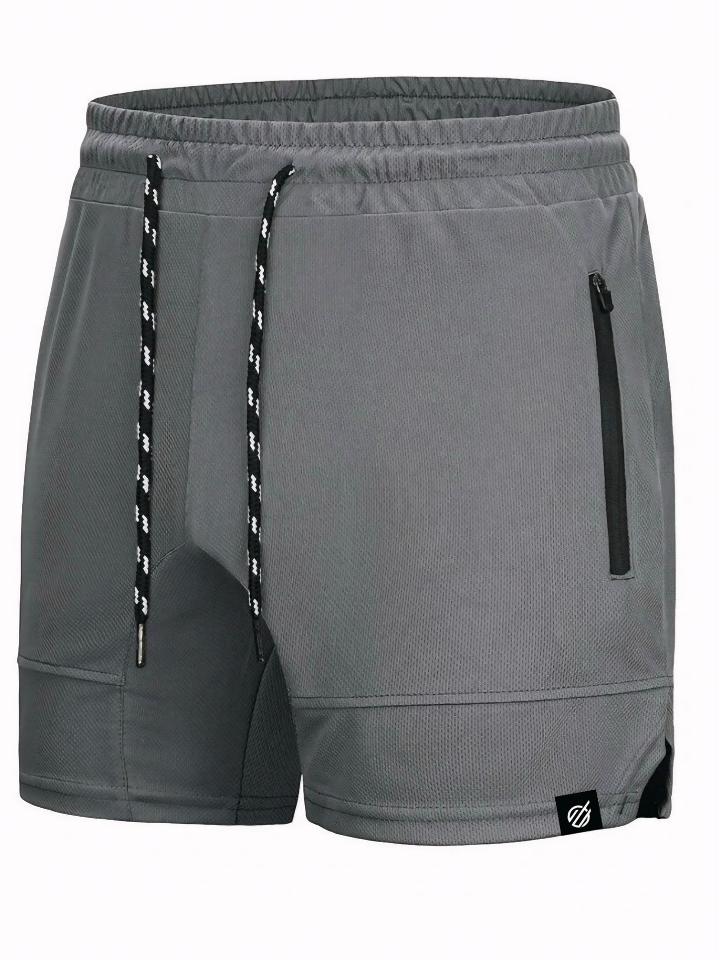 LS TRAINING SHORT in DARK GREY