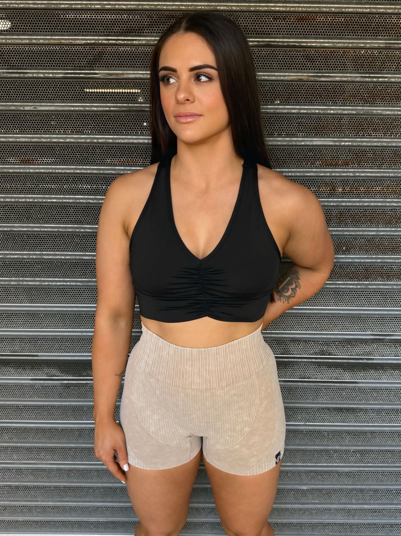 PERFORMANCE POWER BRA in BLACK