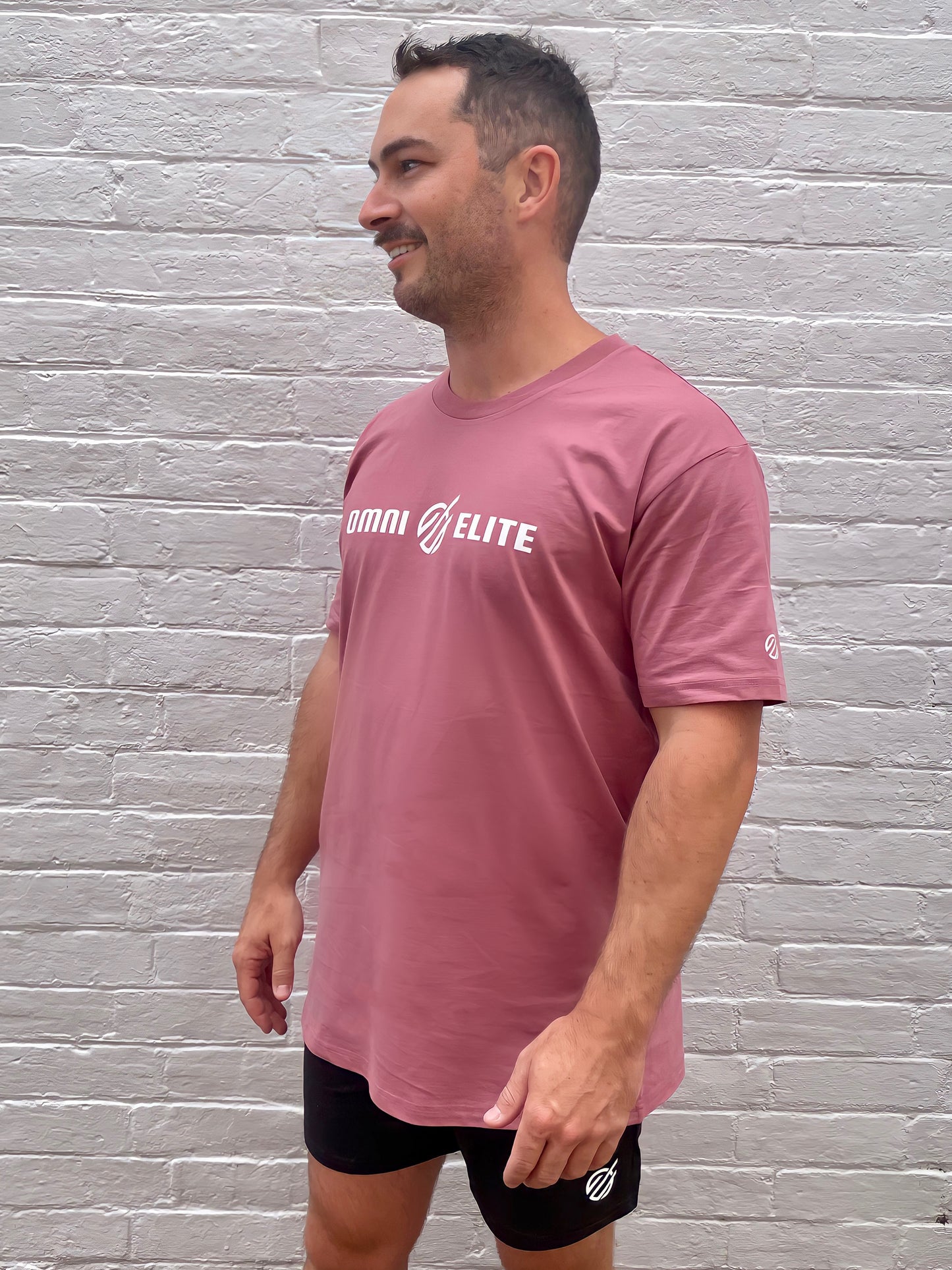 TRANSFORM TEE in WASHED PLUM