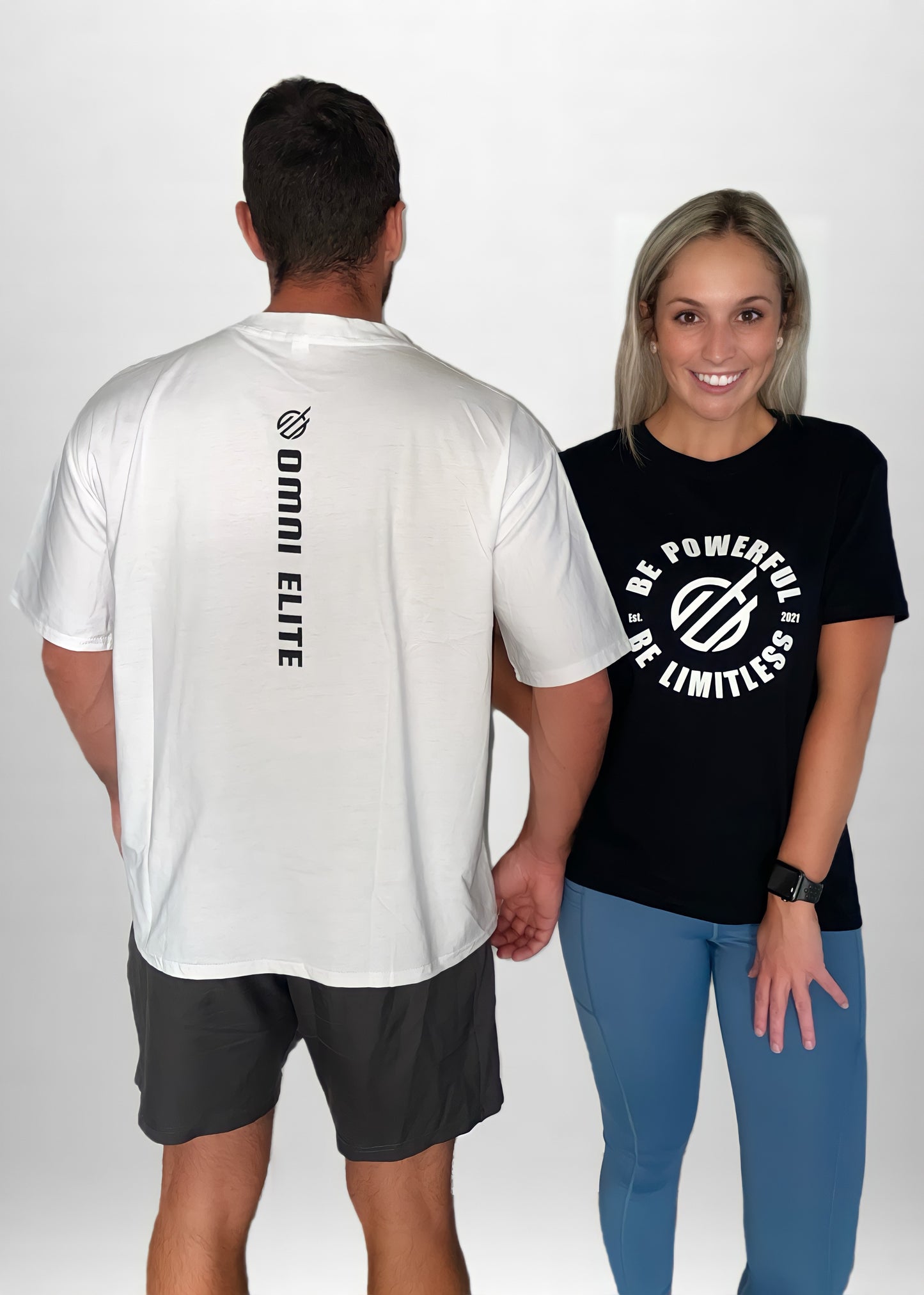 OMNI ORIGINAL BE POWERFUL BE LIMITLESS TEE (Unisex) in White