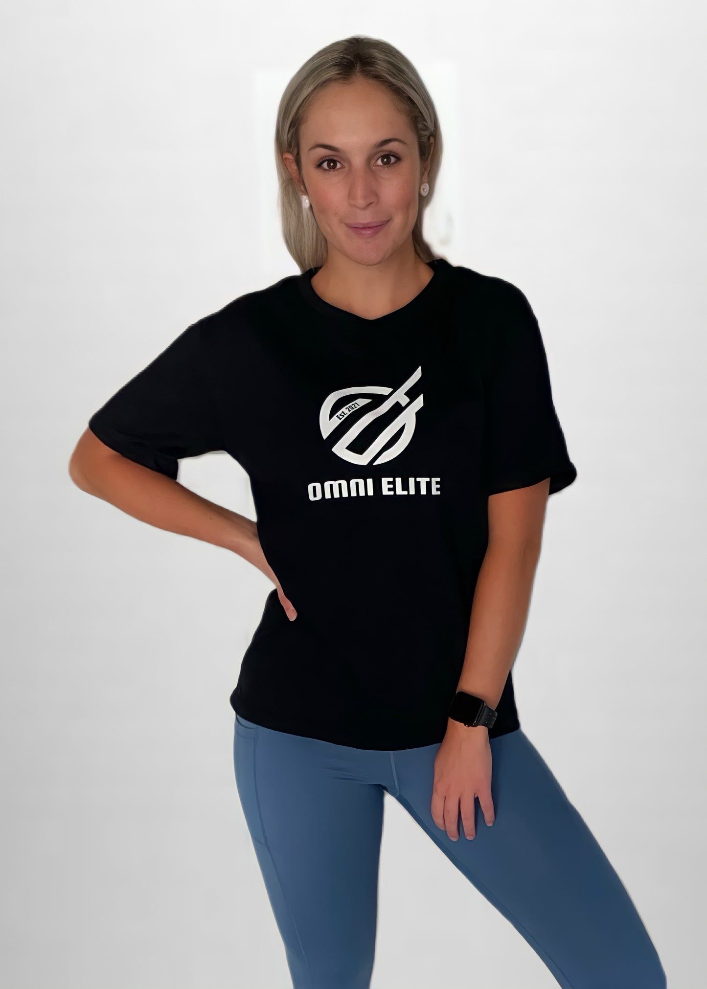 OMNI ORIGINAL WOMENS TEE in Black