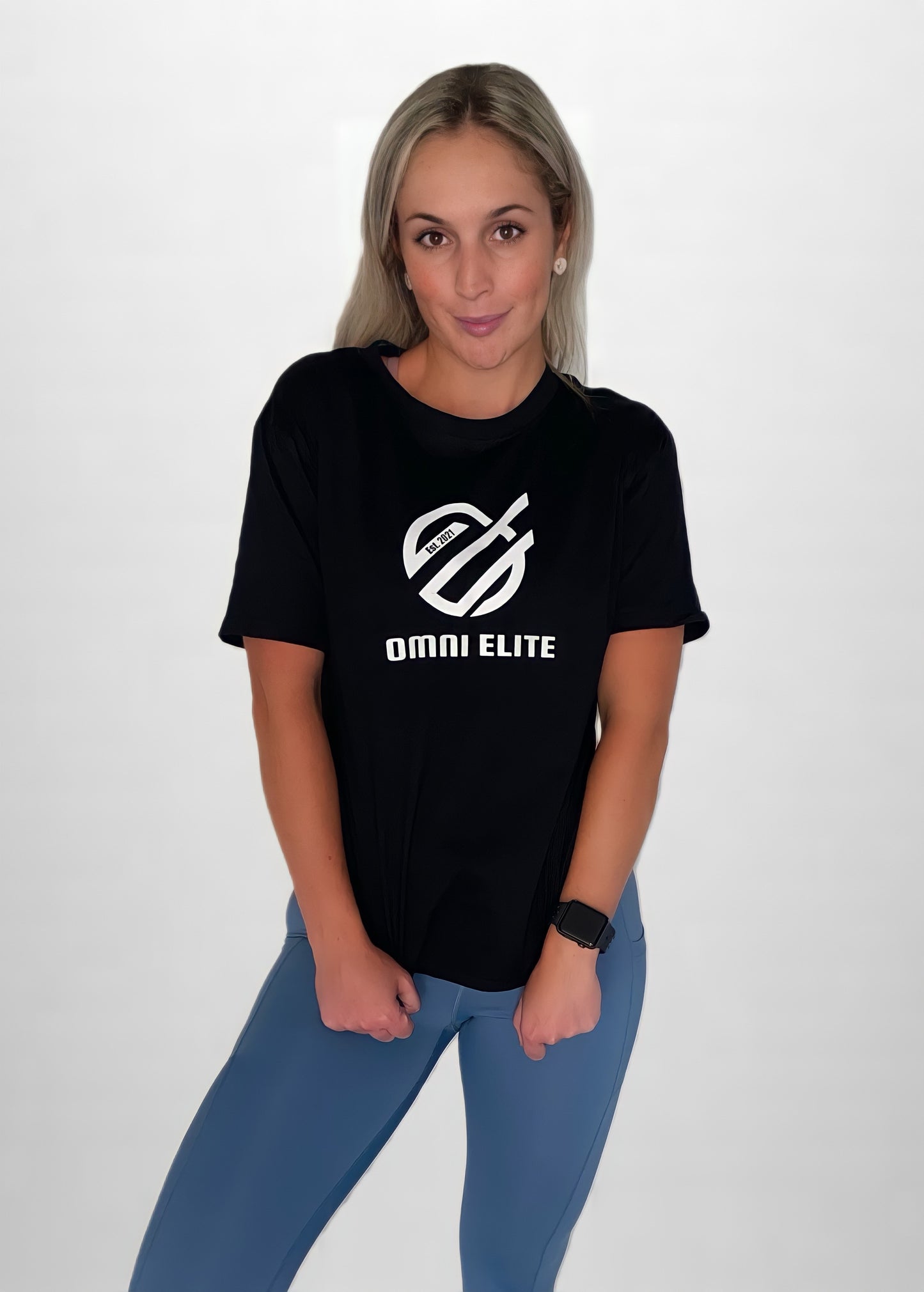 OMNI ORIGINAL WOMENS TEE in Black