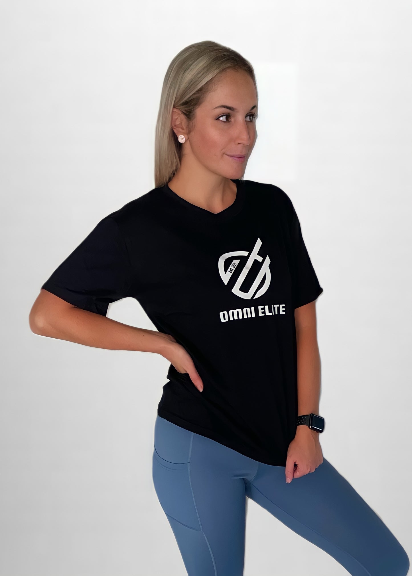 OMNI ORIGINAL WOMENS TEE in Black