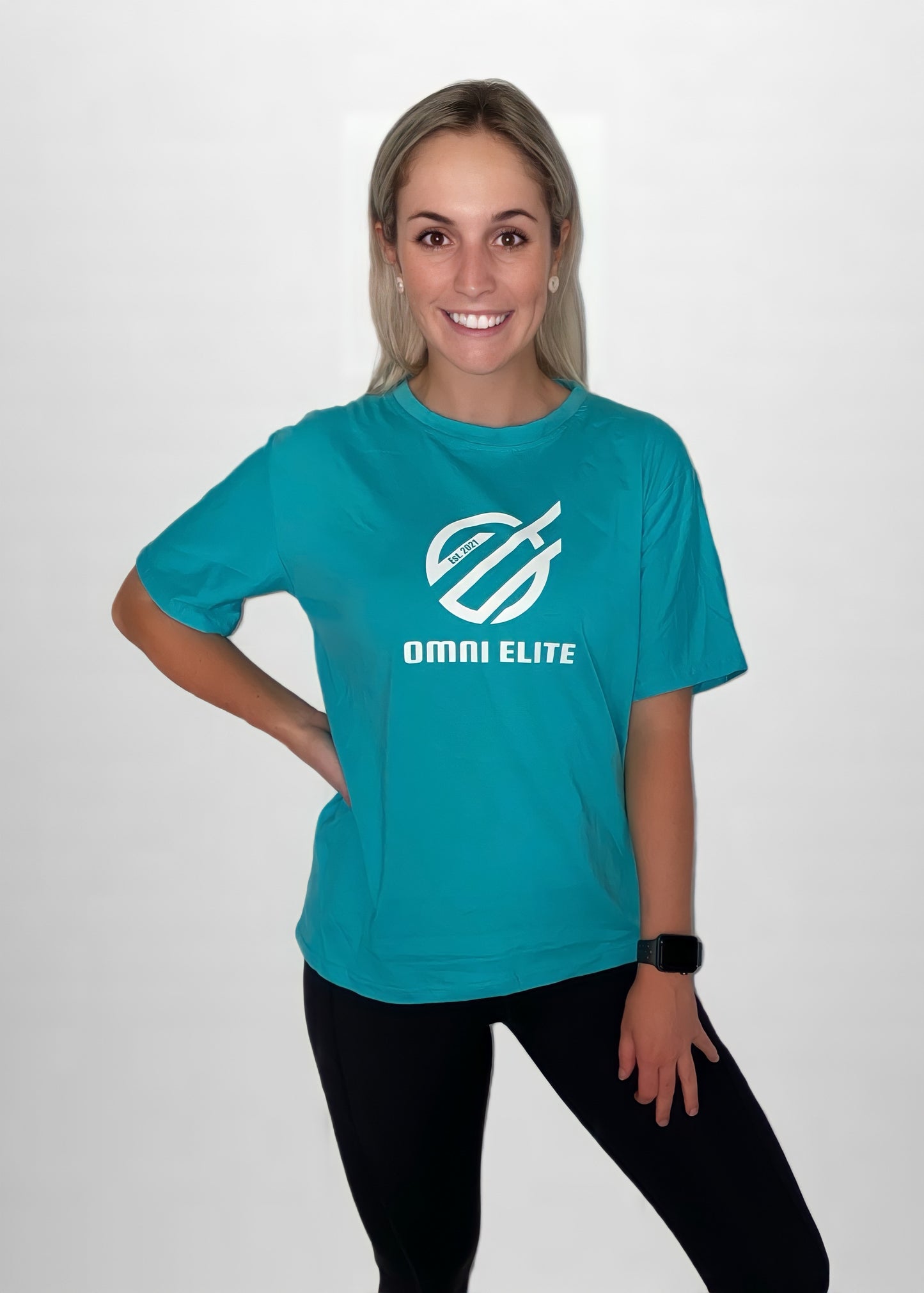 OMNI ORIGINAL WOMENS TEE in Lake Blue
