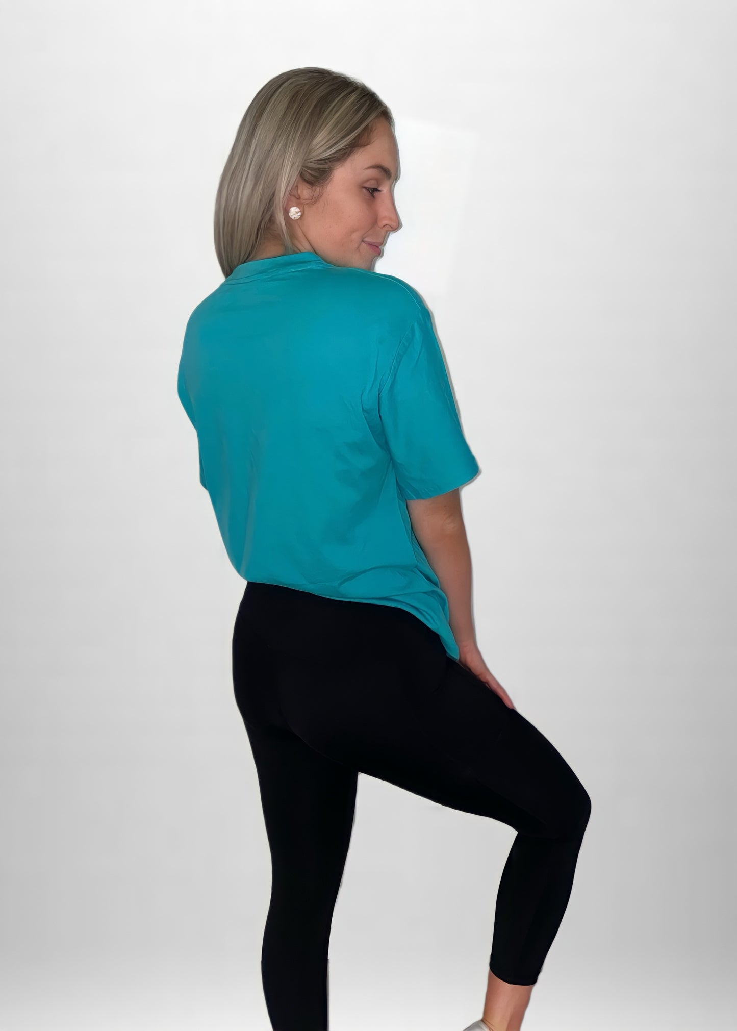 OMNI ORIGINAL WOMENS TEE in Lake Blue