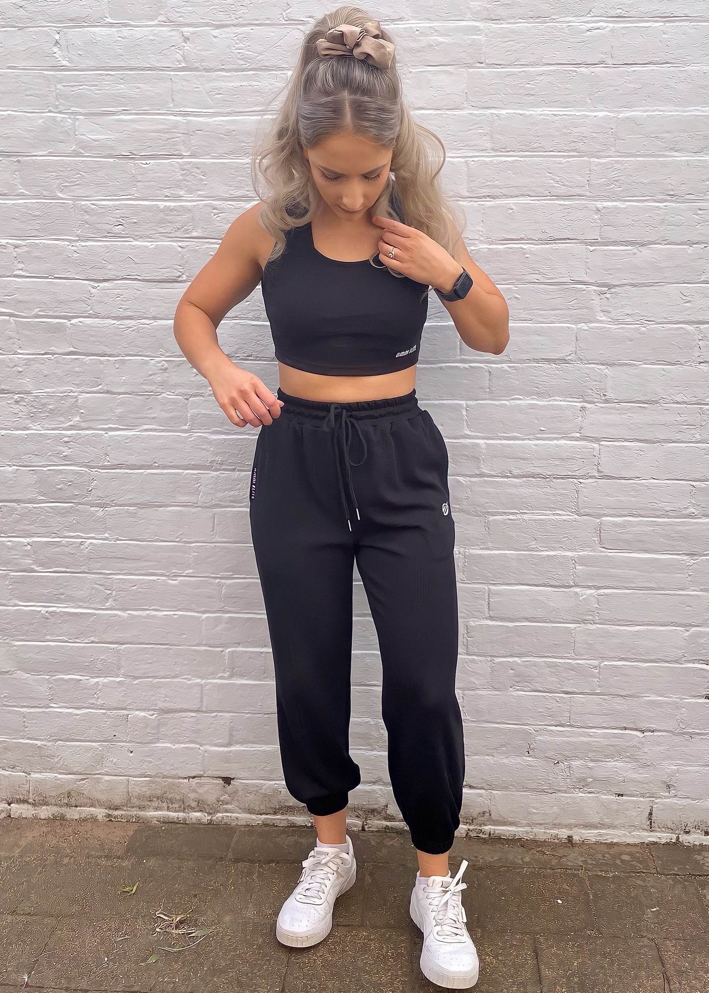 TRACK JOGGERS in BLACK