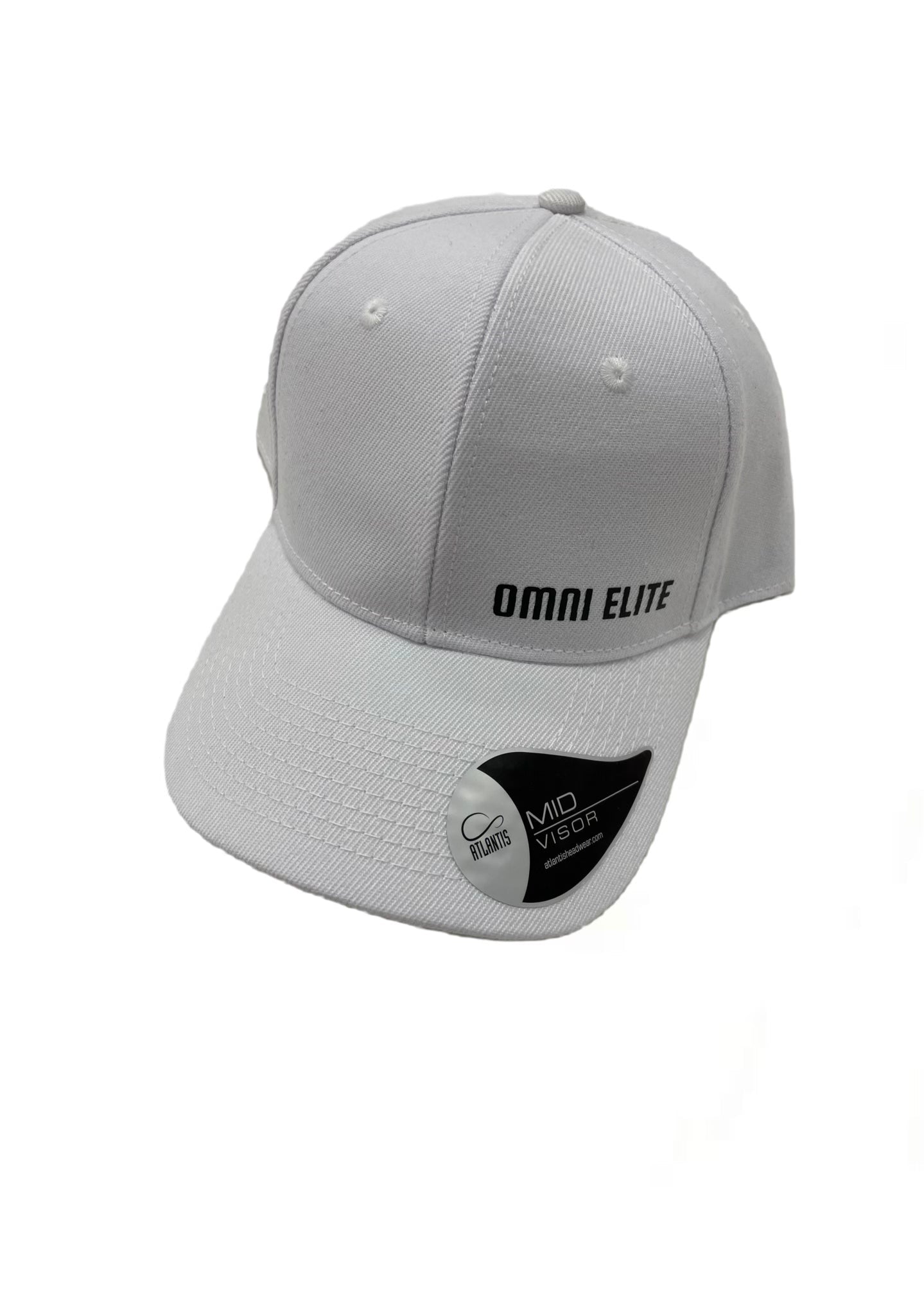 UNISEX OMNI ADJUSTABLE CAP in WHITE