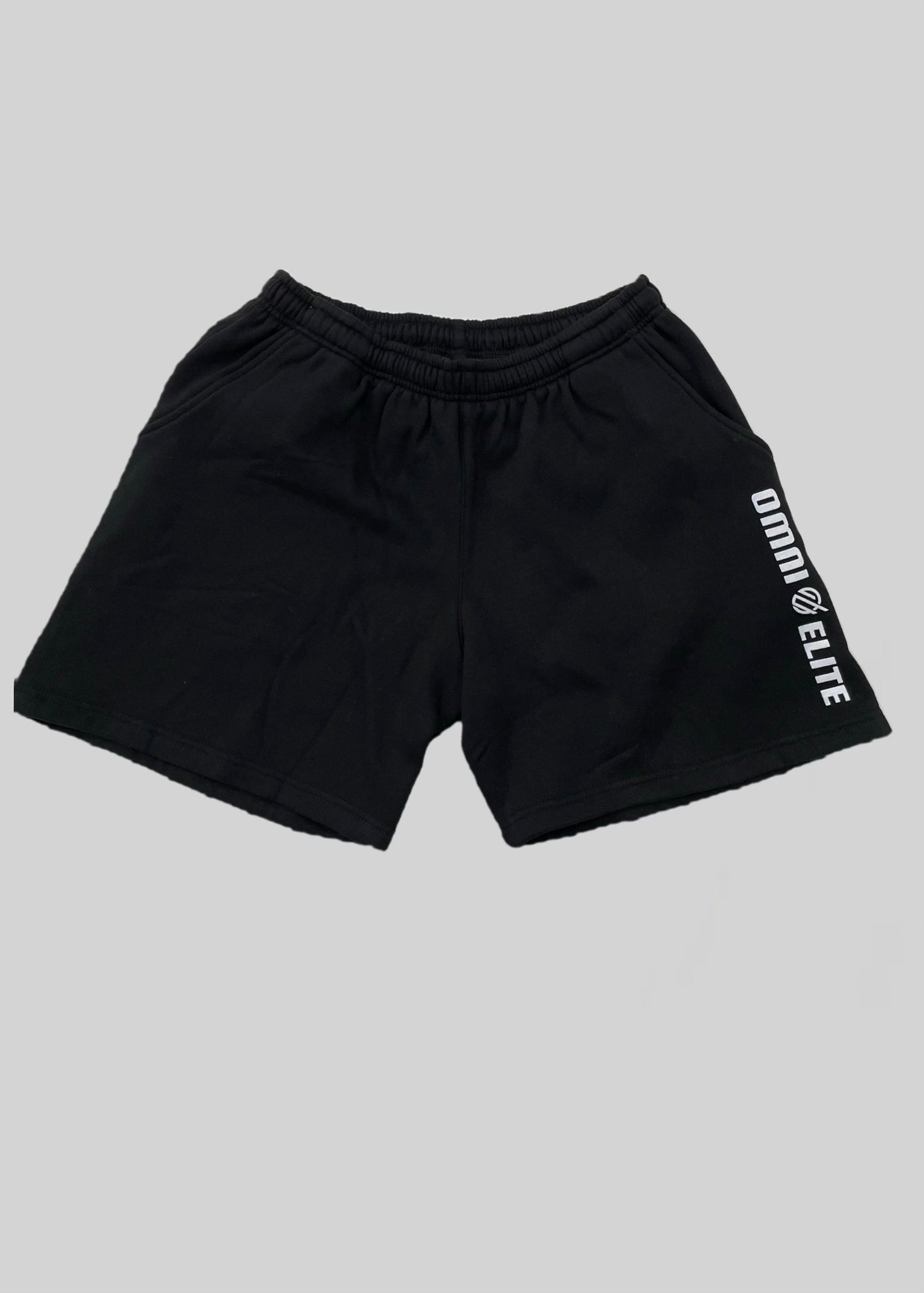 POCKET FLEECE SHORT in BLACK