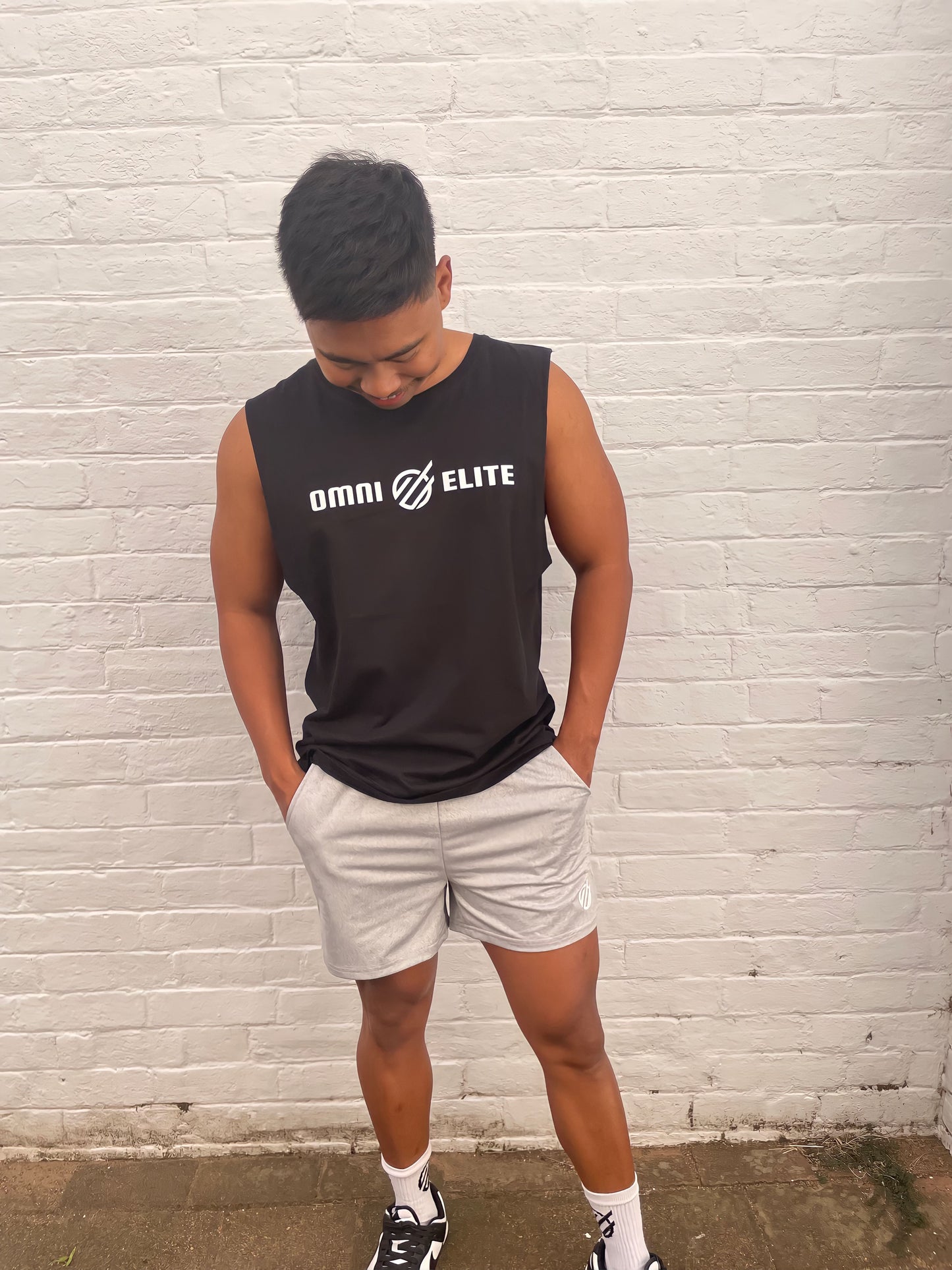 STATEMENT TRAINING SHORT in MARLE GREY