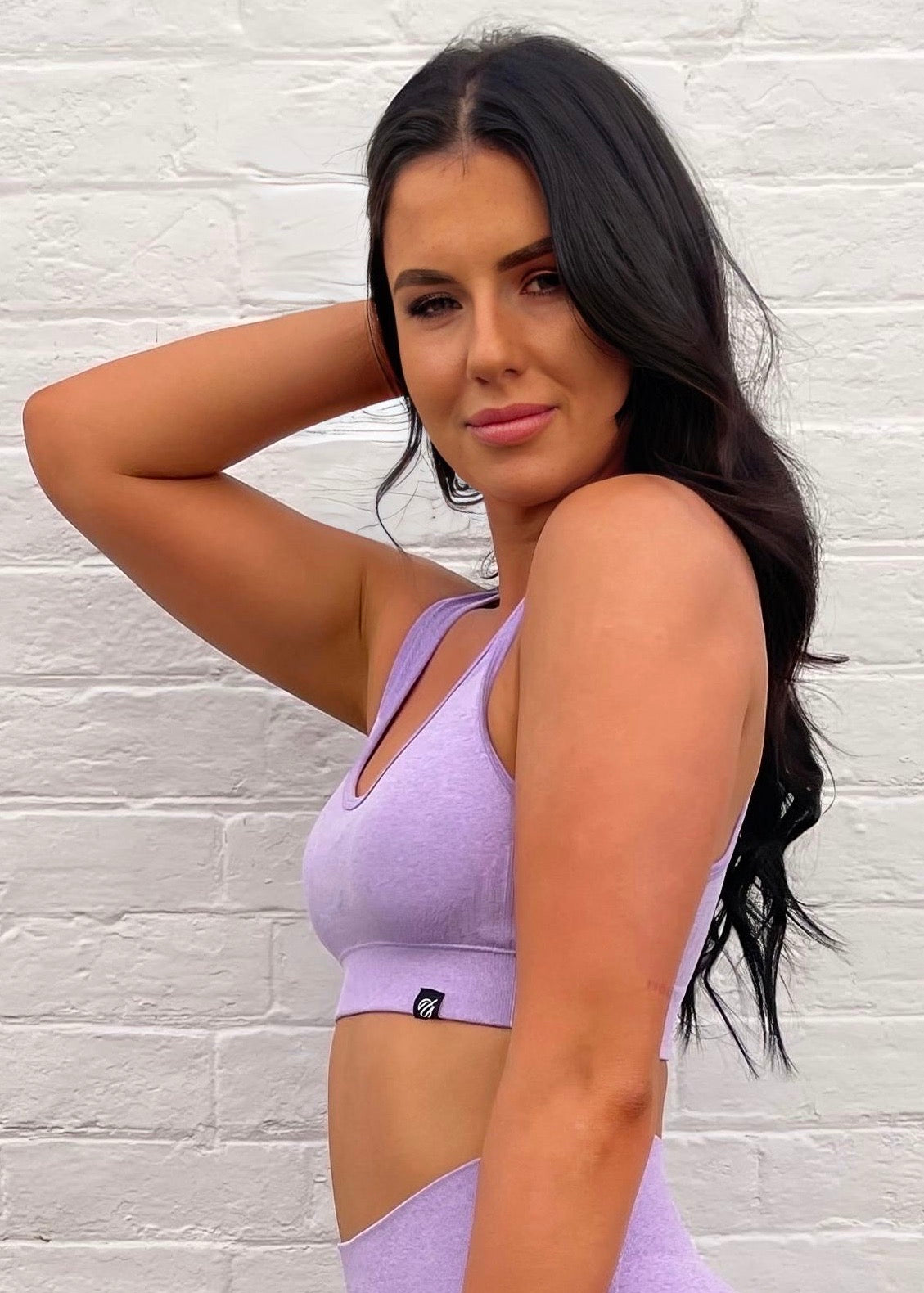 FORCE SPORTS BRA in LILAC