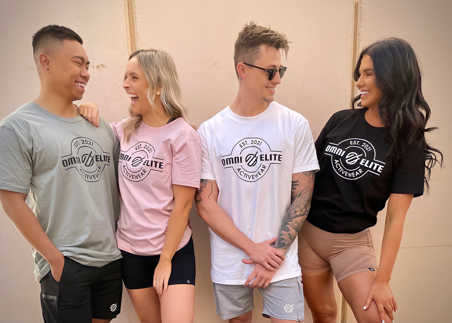 UNISEX ESTABLISHED TEE in WHITE
