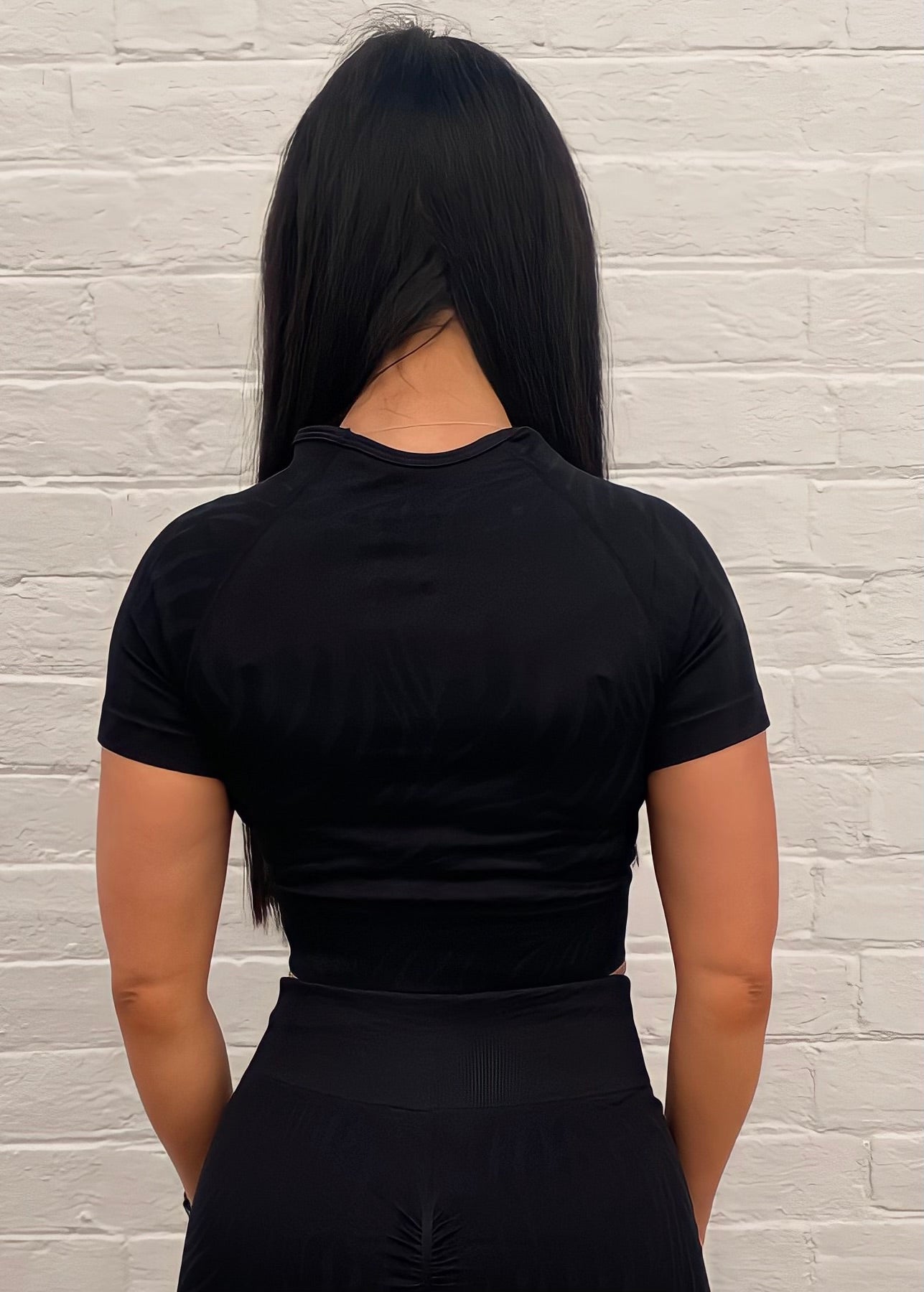 FUSION TEE in BLACK PATTERN