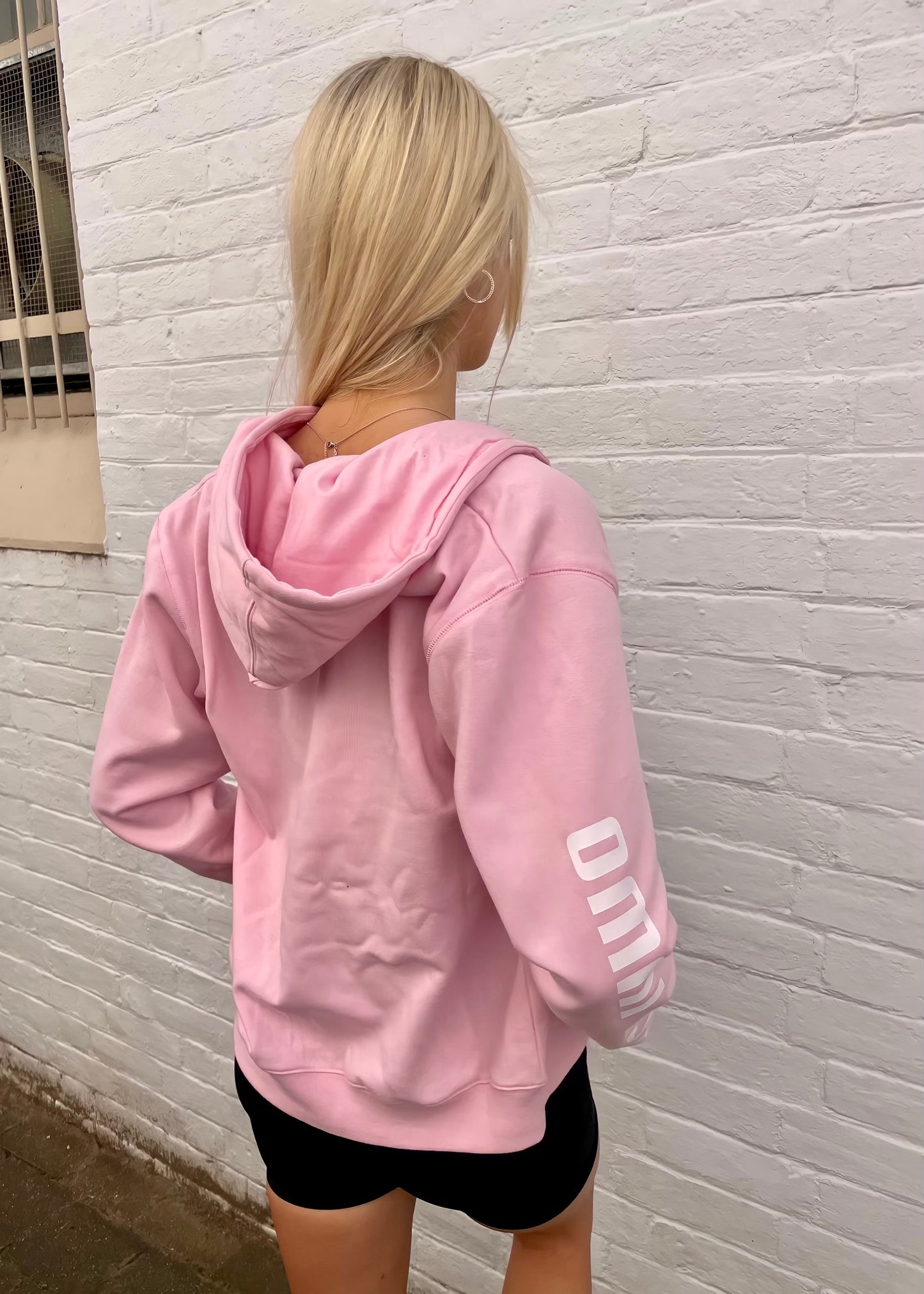 ELITE HOODIE in BLUSH PINK
