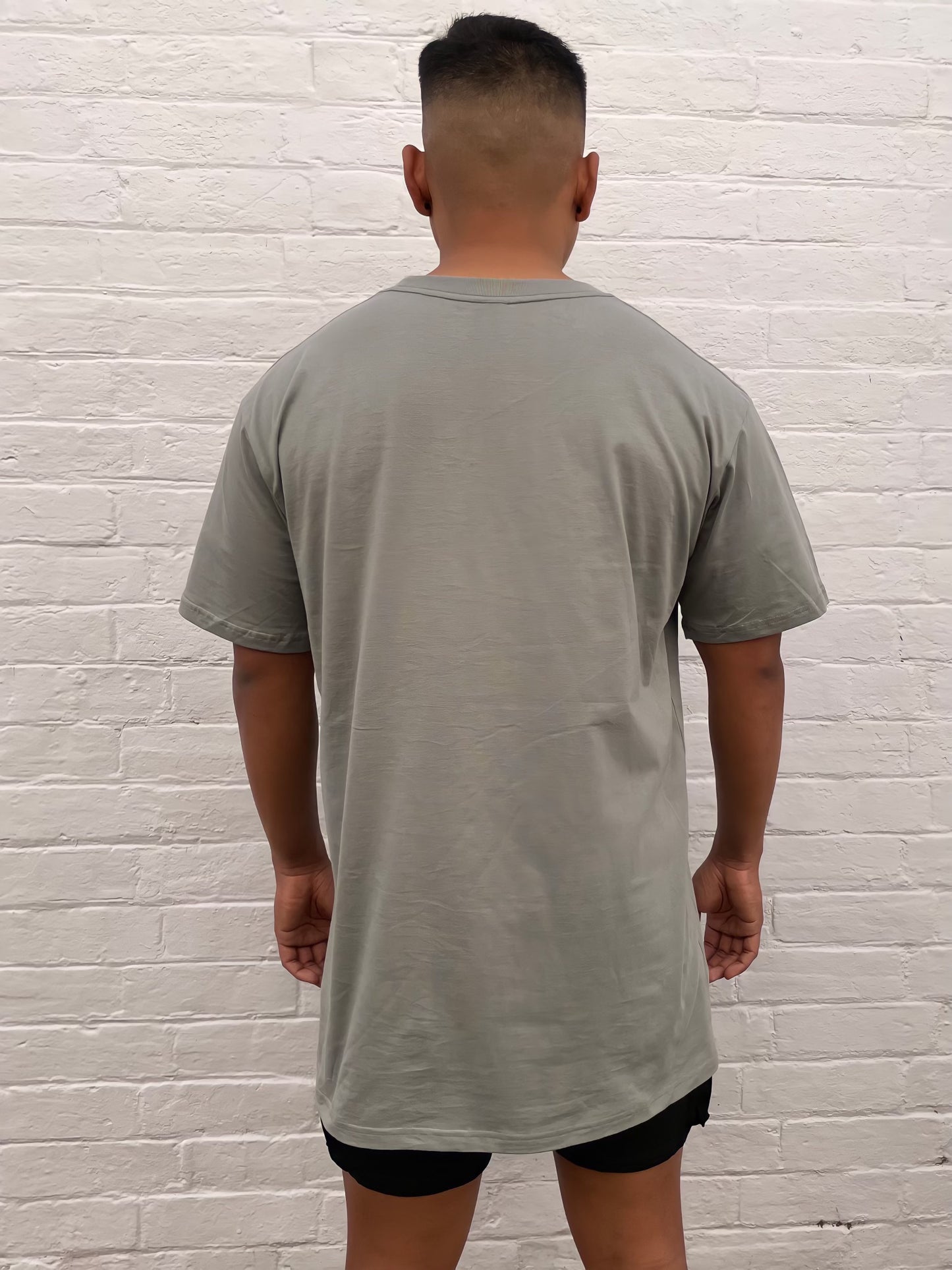 UNISEX ESTABLISHED TEE in SAGE GREEN