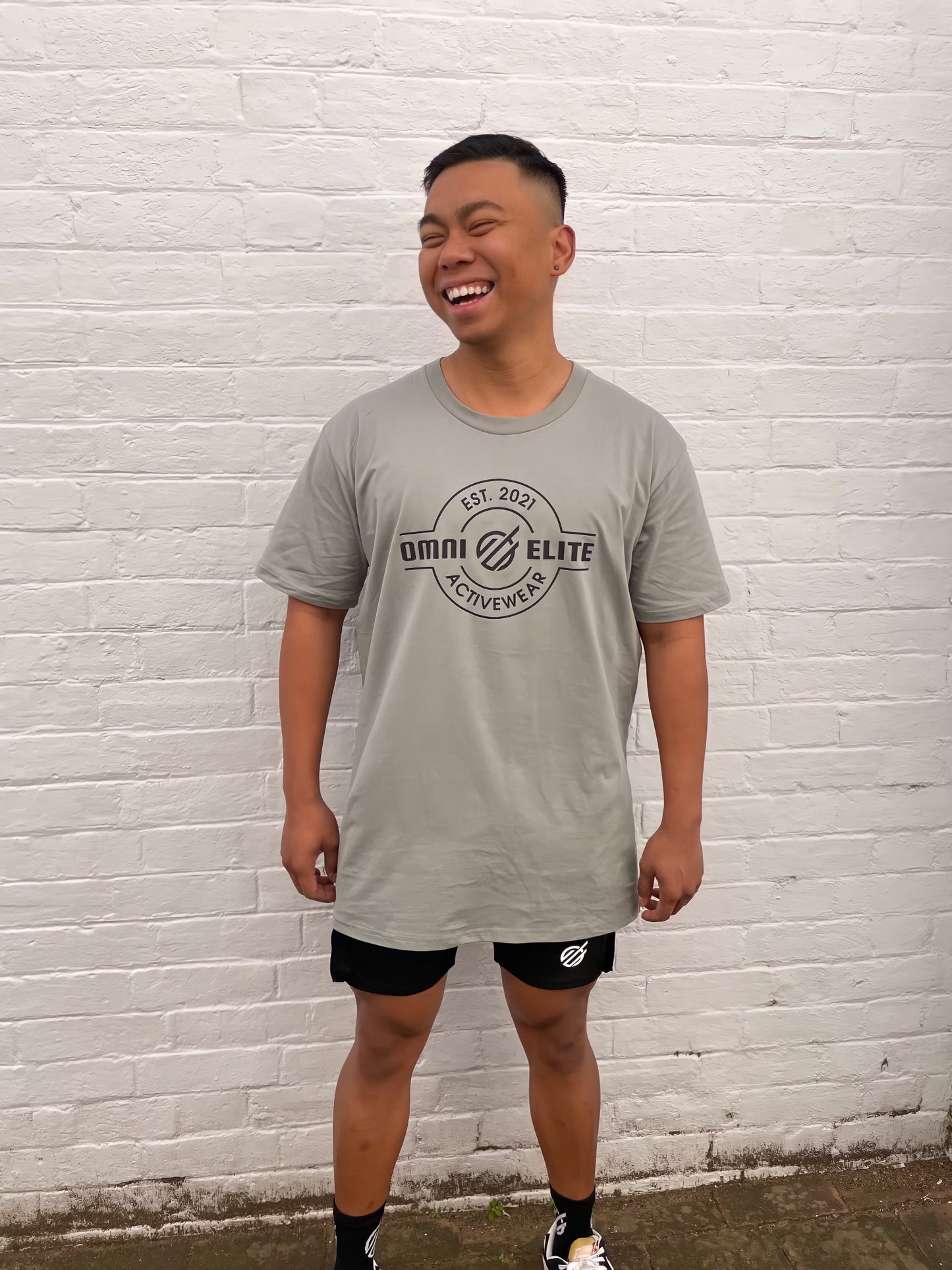 UNISEX ESTABLISHED TEE in SAGE GREEN