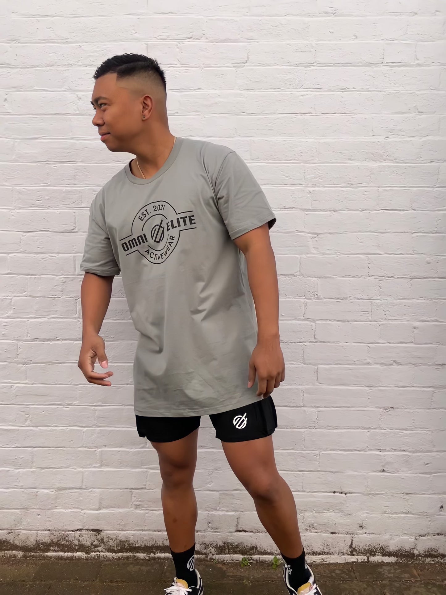 UNISEX ESTABLISHED TEE in SAGE GREEN