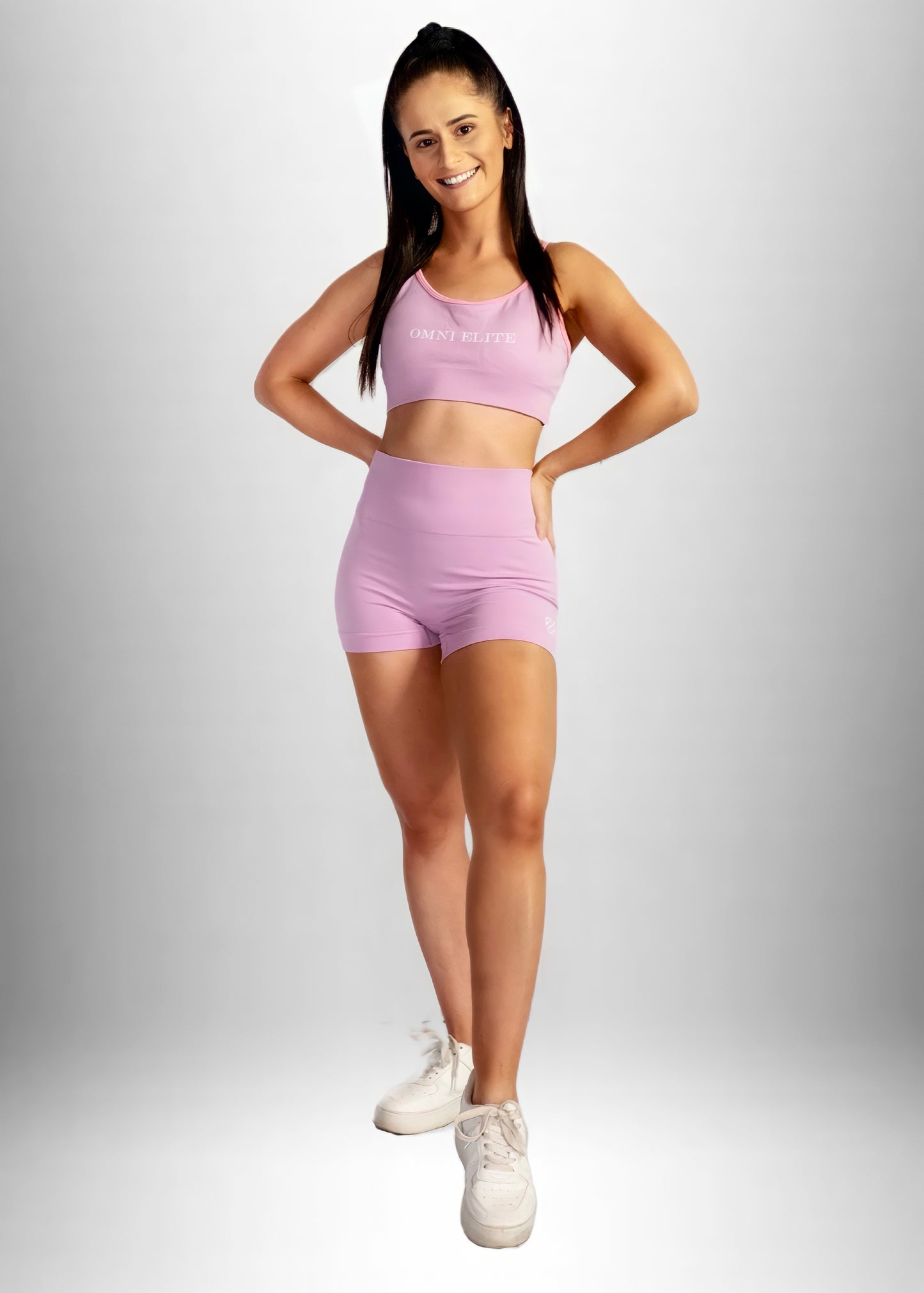 BRIGHT RY SINGLE TONE SHORTS in Purple