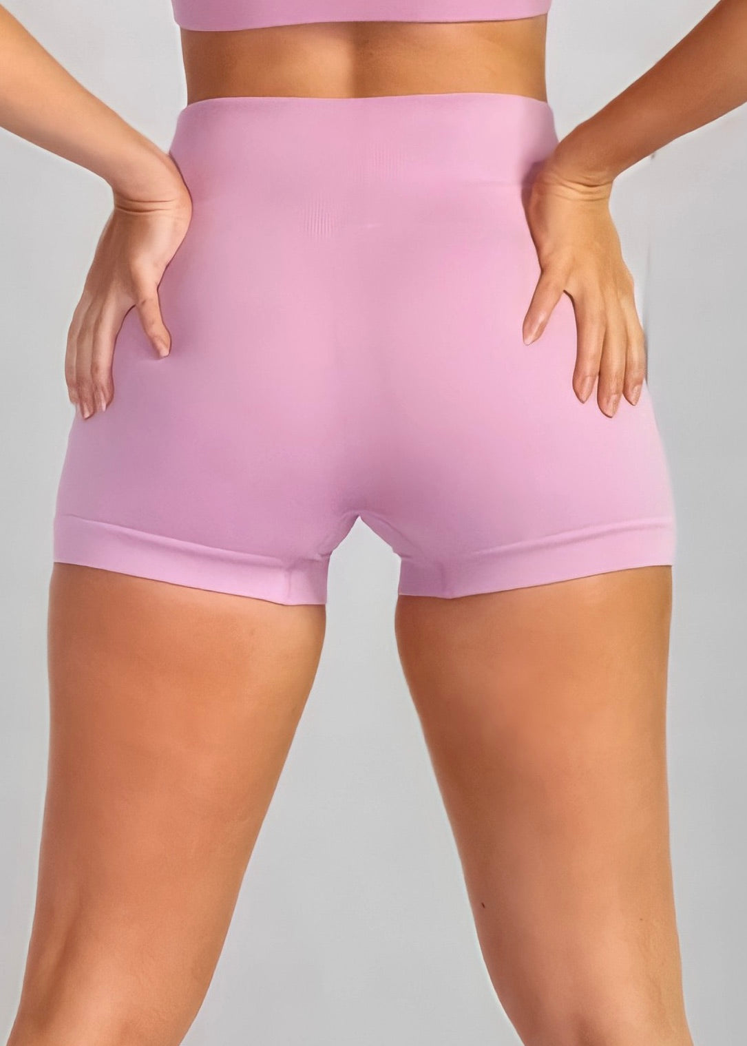 BRIGHT RY SINGLE TONE SHORTS in Purple