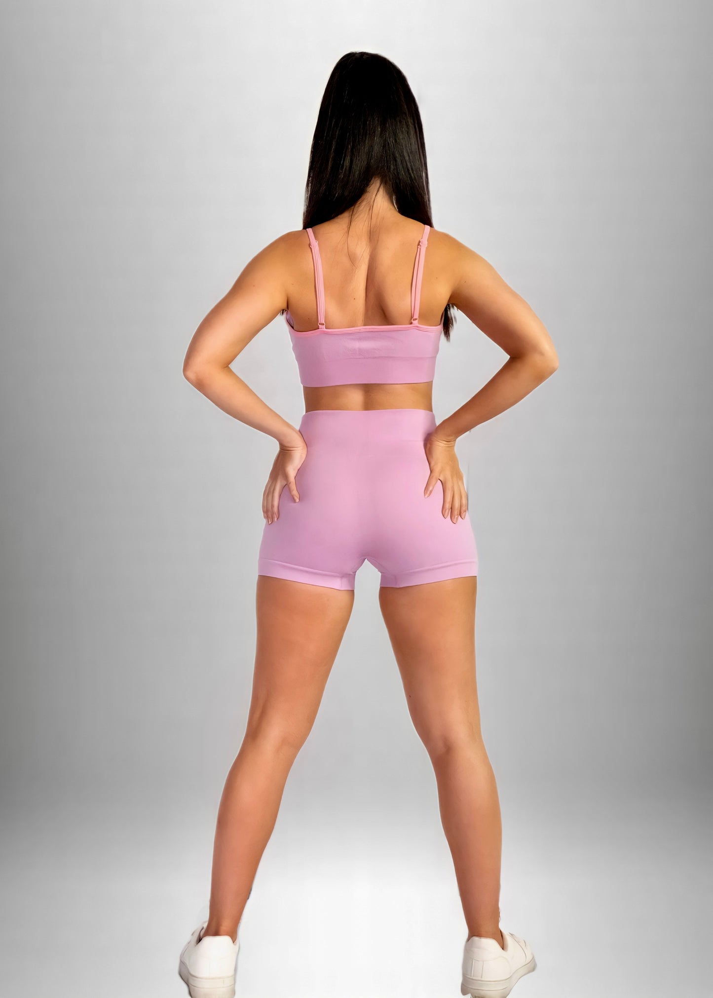 BRIGHT RY SINGLE TONE SHORTS in Purple