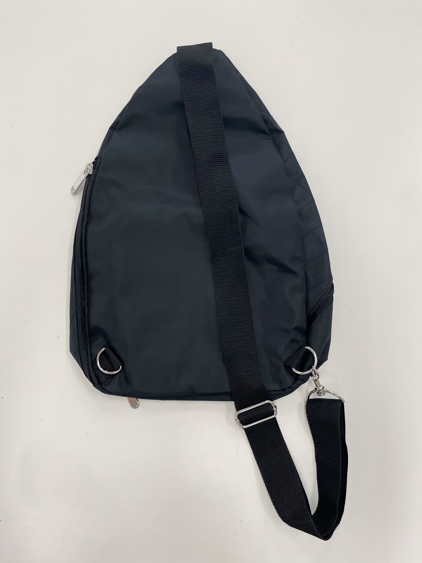 CROSS BODY BACKPACK in BLACK