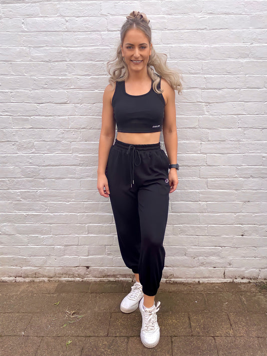 TRACK JOGGERS in BLACK