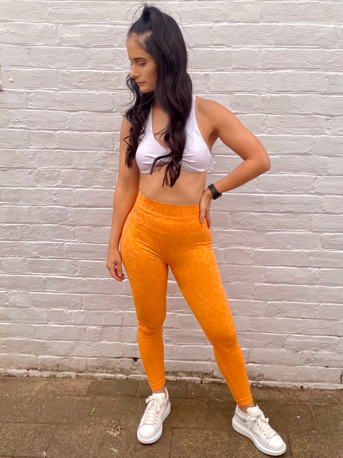 FORM LEGGINGS in ORANGE