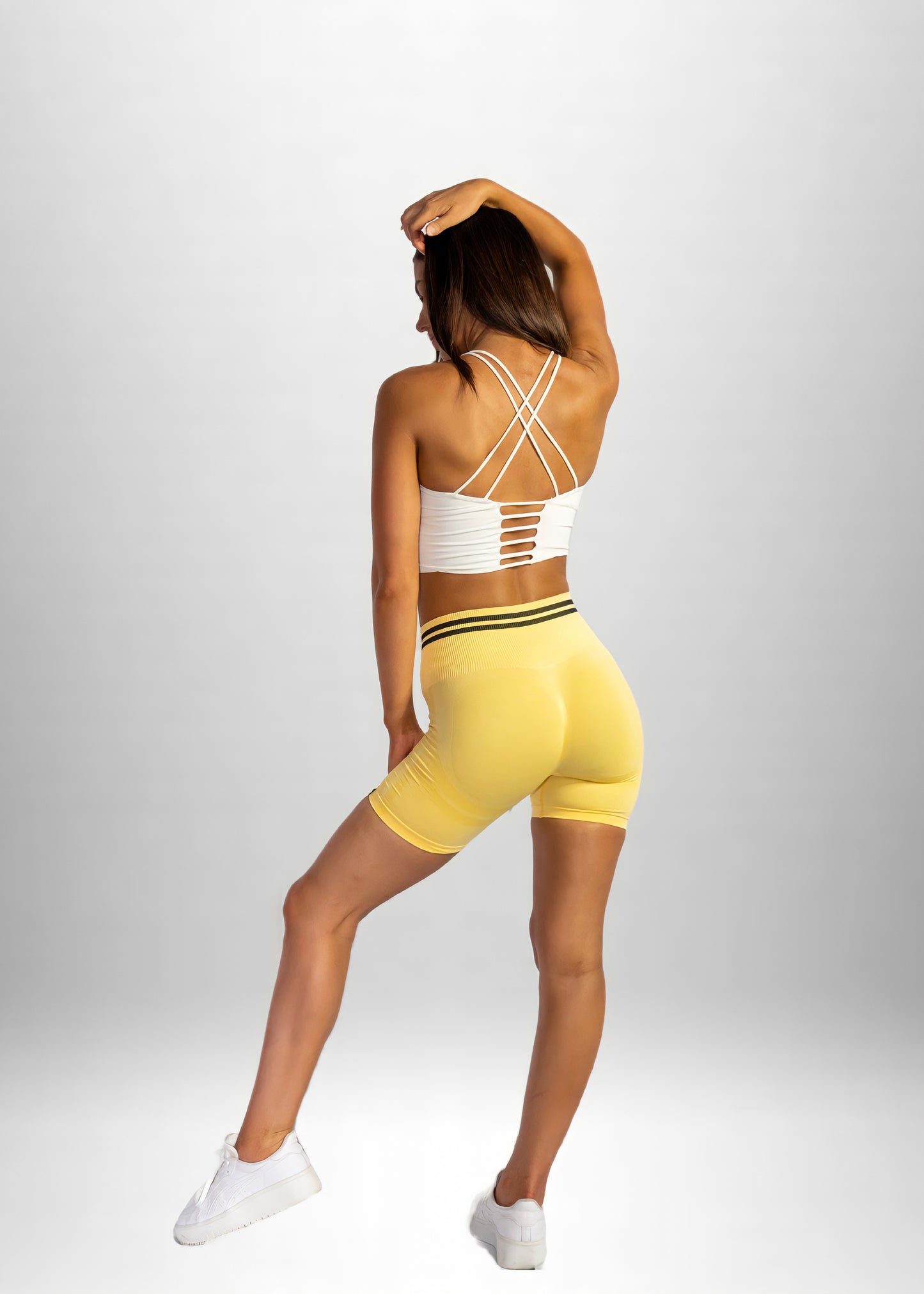 POWER CRUNCH SHORTS in Yellow