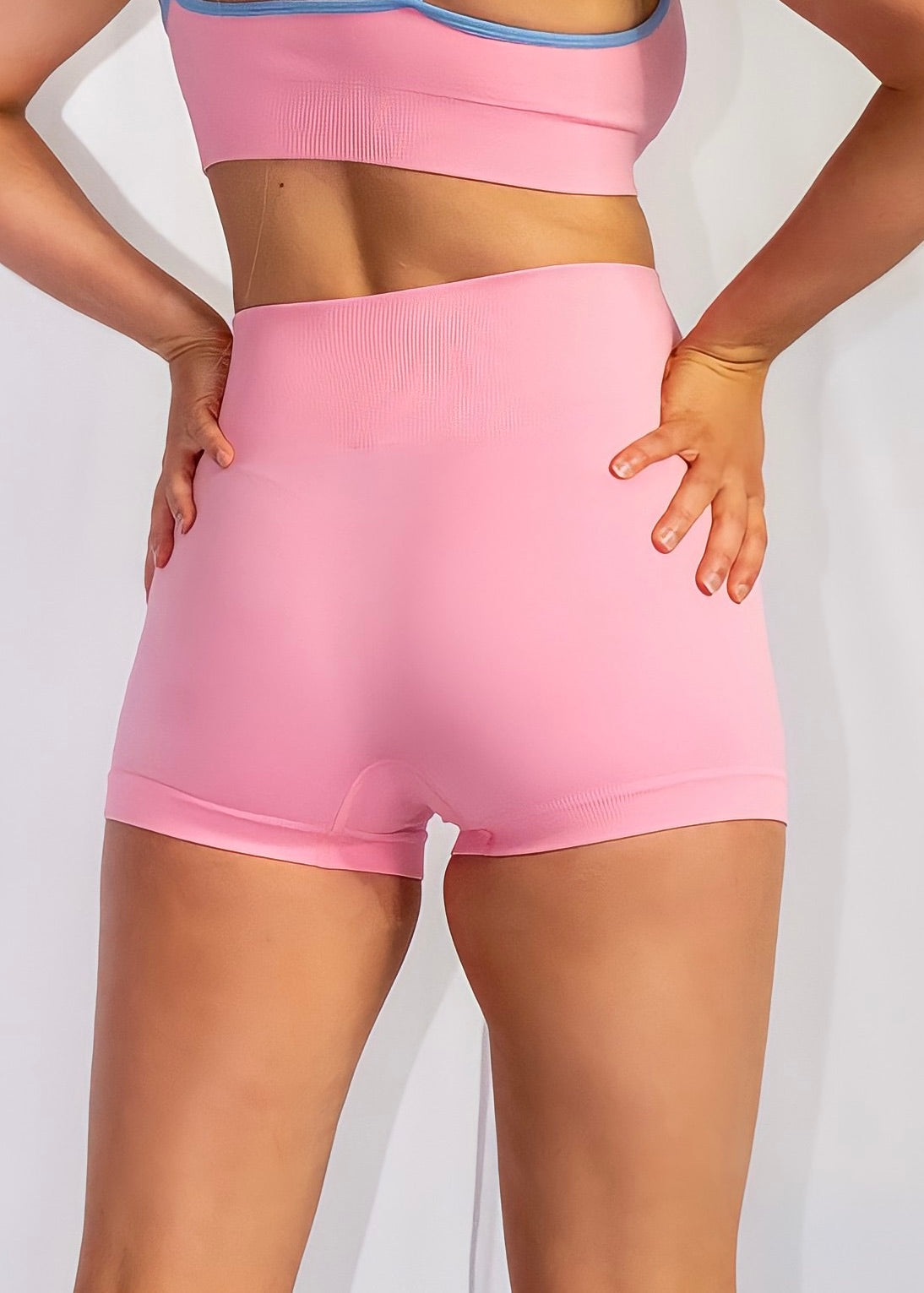 BRIGHT RY SINGLE TONE SHORTS in Pink