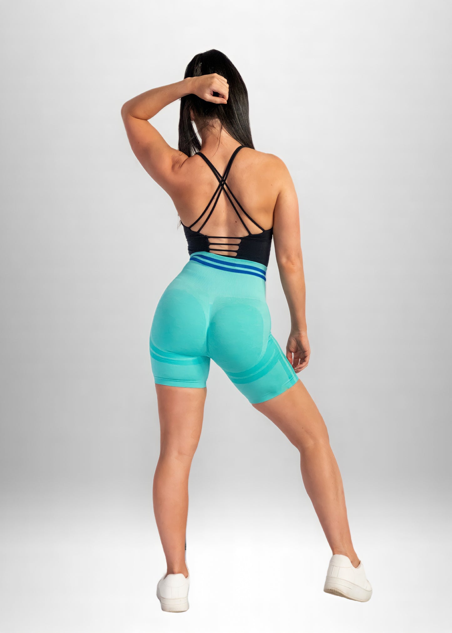 POWER CRUNCH SHORTS in Mint