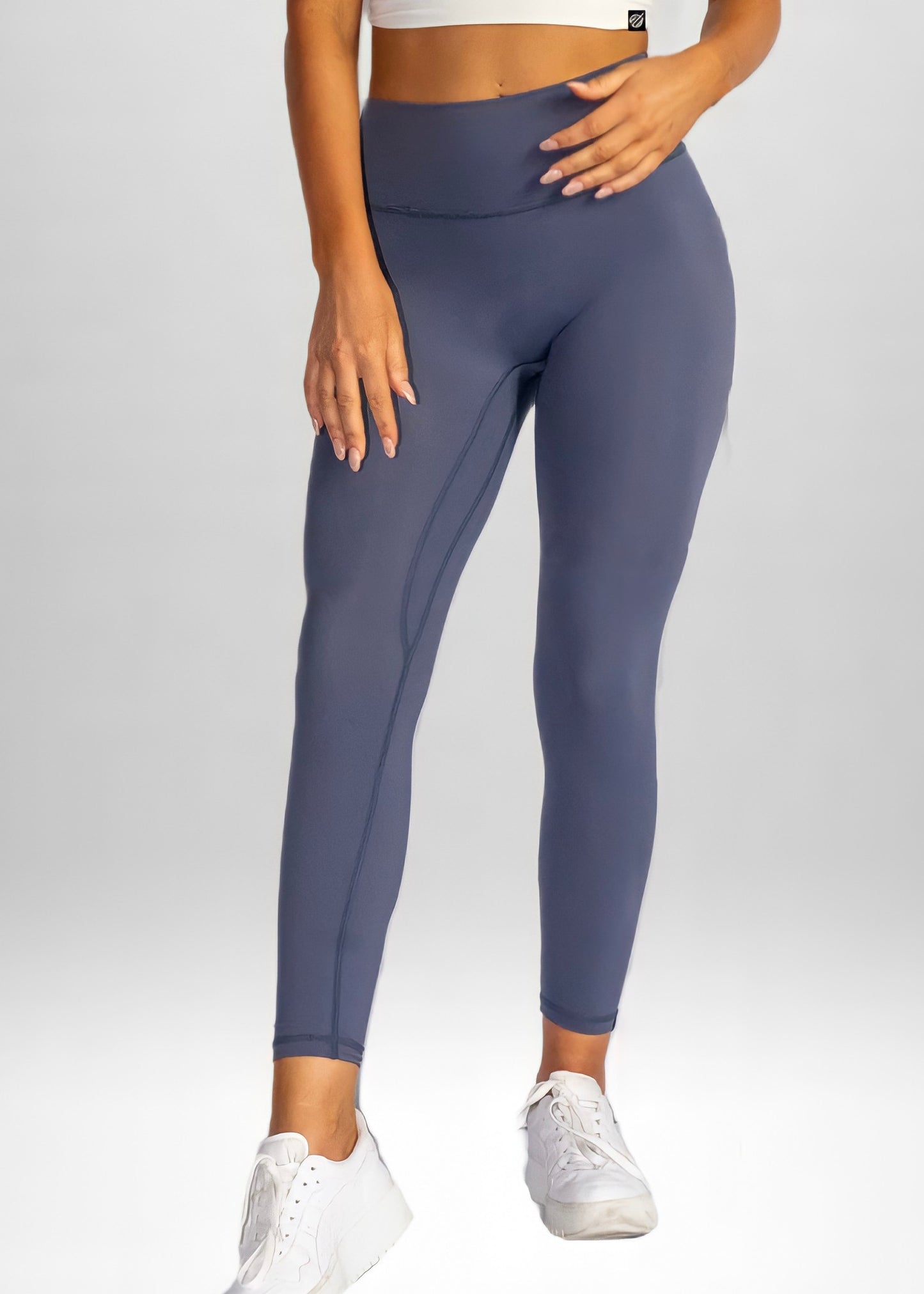 SEAMLESS BUTTER SOFT LEGGINGS in Steel Blue